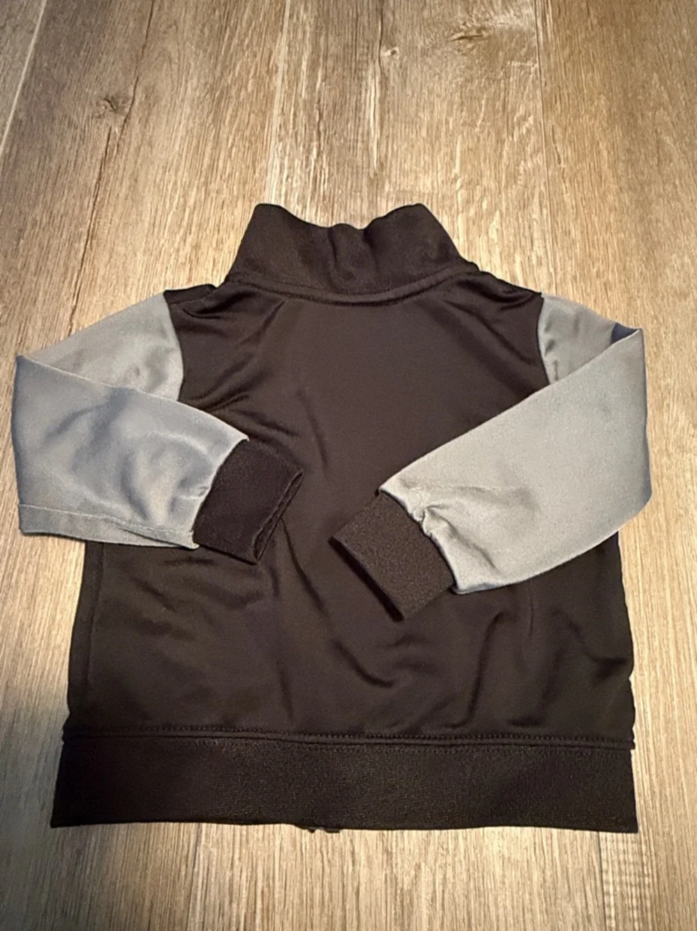 Nike Black & Gray Toddler Zip Track Set